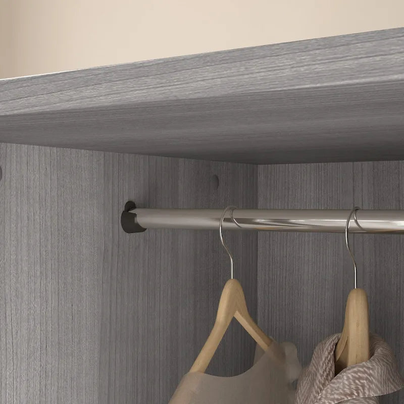 Tall Entryway Cabinet with Doors and Drawer