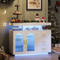 Sideboard with LED Light