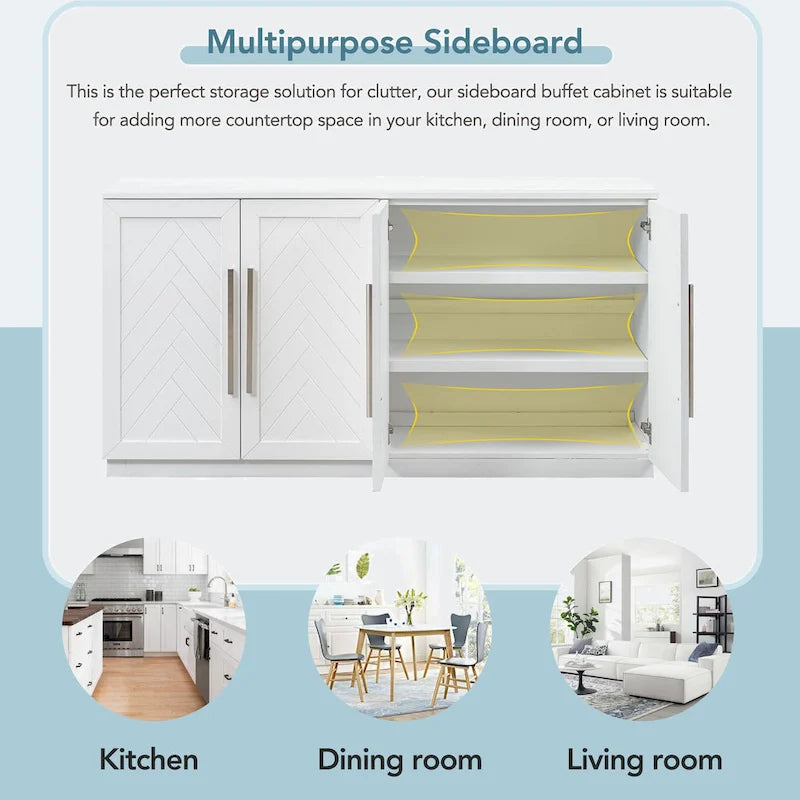 Sideboard with 4 Doors