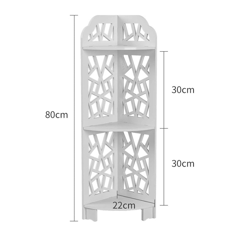 3 Tier Corner Bathroom Shelf Waterproof