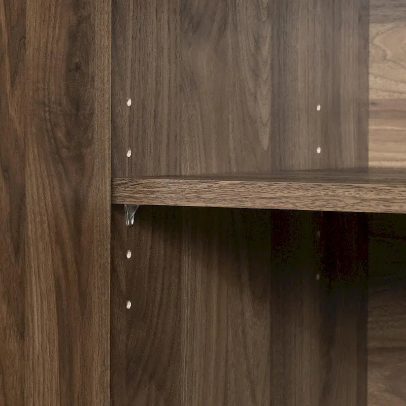 Two-Door Storage Cabinet with Adjustable Shelf