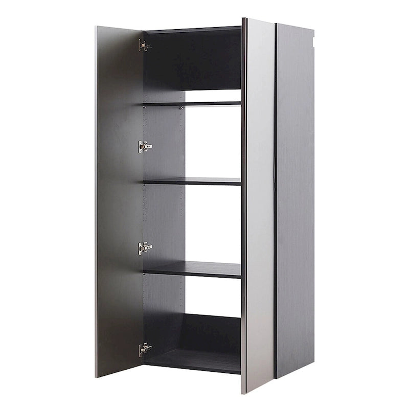 Wall-Mounted Wood Utility Storage Garage Cabinet