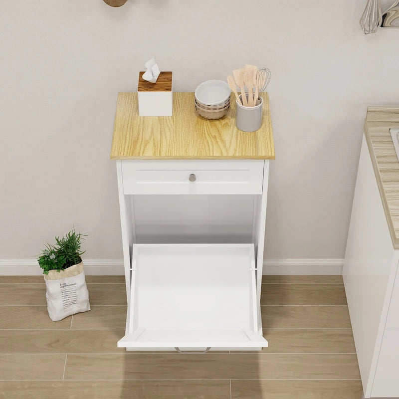 Kitchen Trash Cabinet