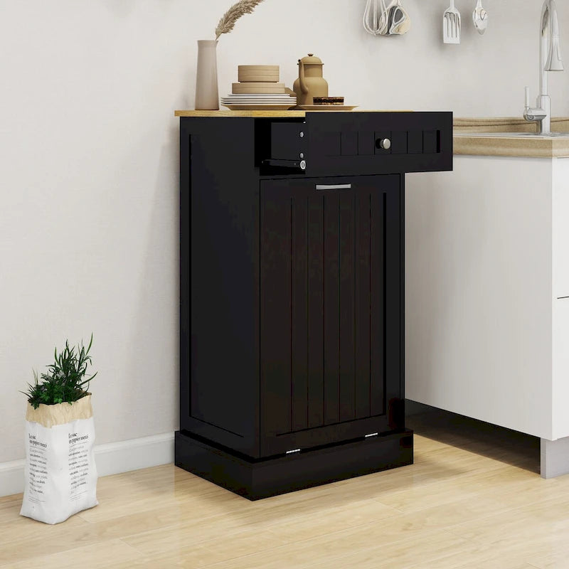 Kitchen Trash Cabinet