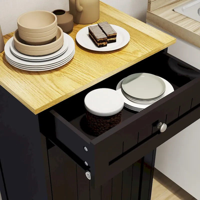 Kitchen Trash Cabinet