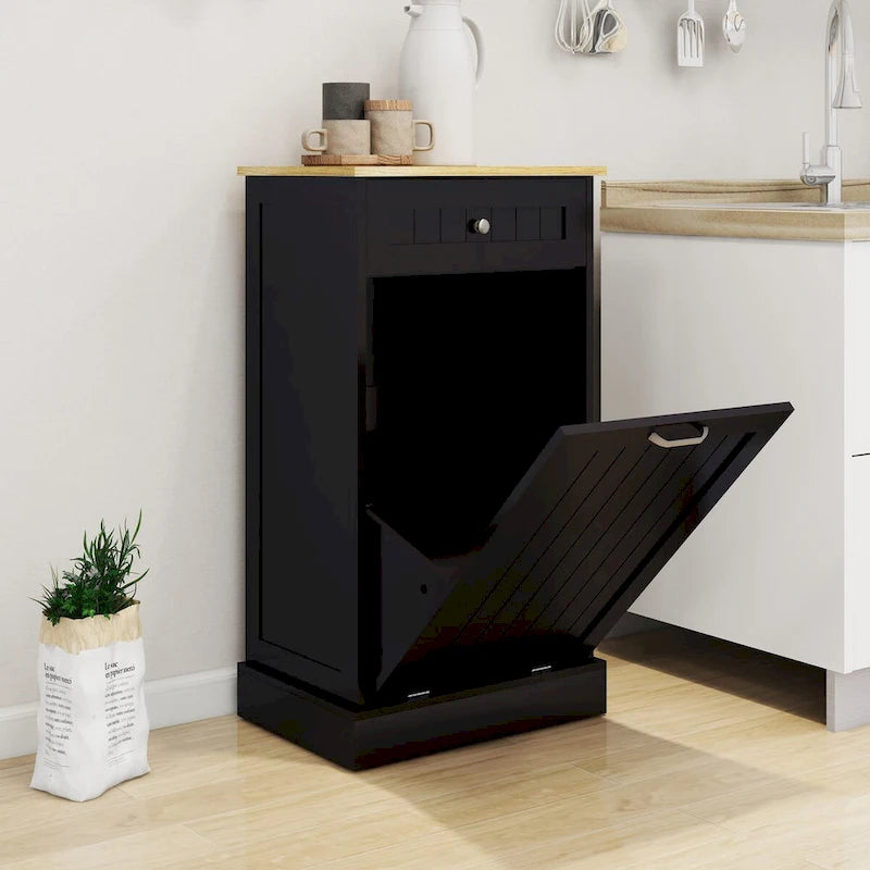 Kitchen Trash Cabinet