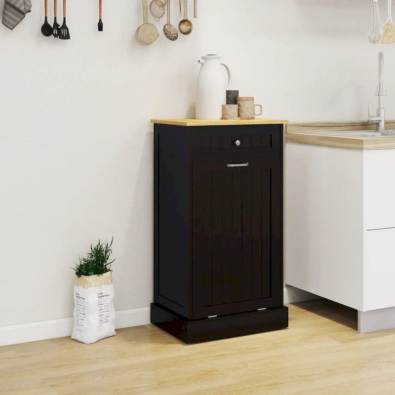Kitchen Trash Cabinet