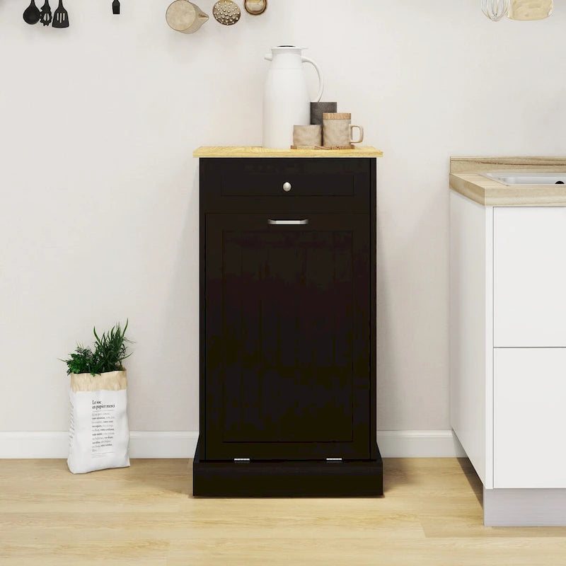 Kitchen Trash Cabinet