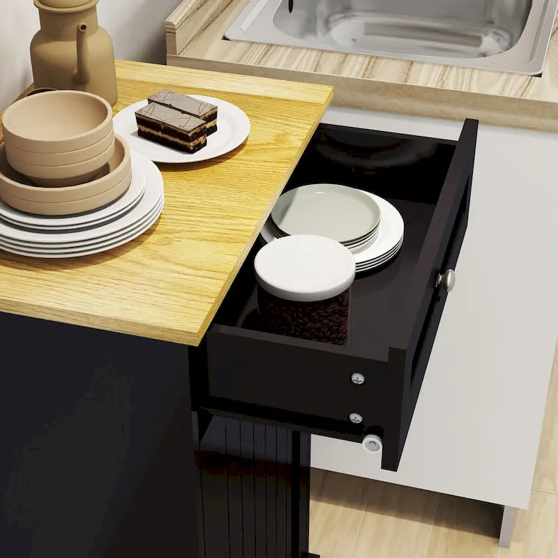 Kitchen Trash Cabinet