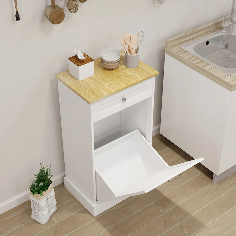 Kitchen Trash Cabinet