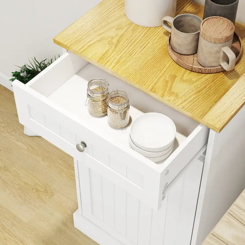 Kitchen Trash Cabinet