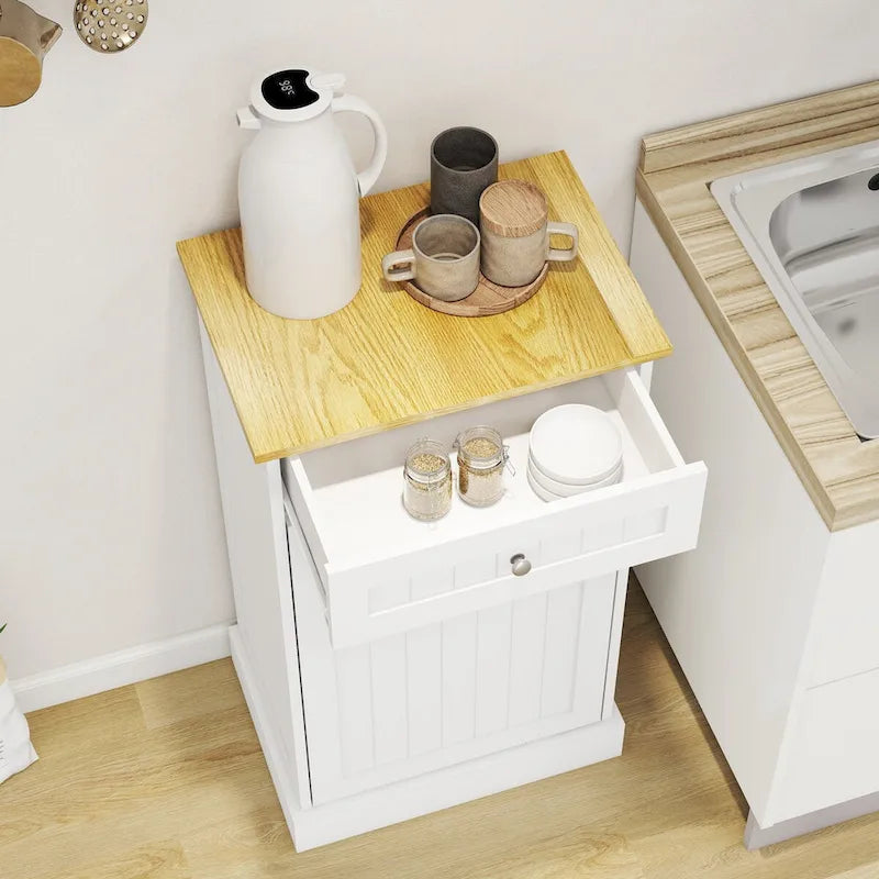 Kitchen Trash Cabinet