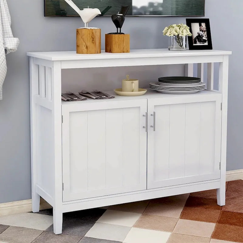 Buffet Cabinet with 2 Adjustable Shelves