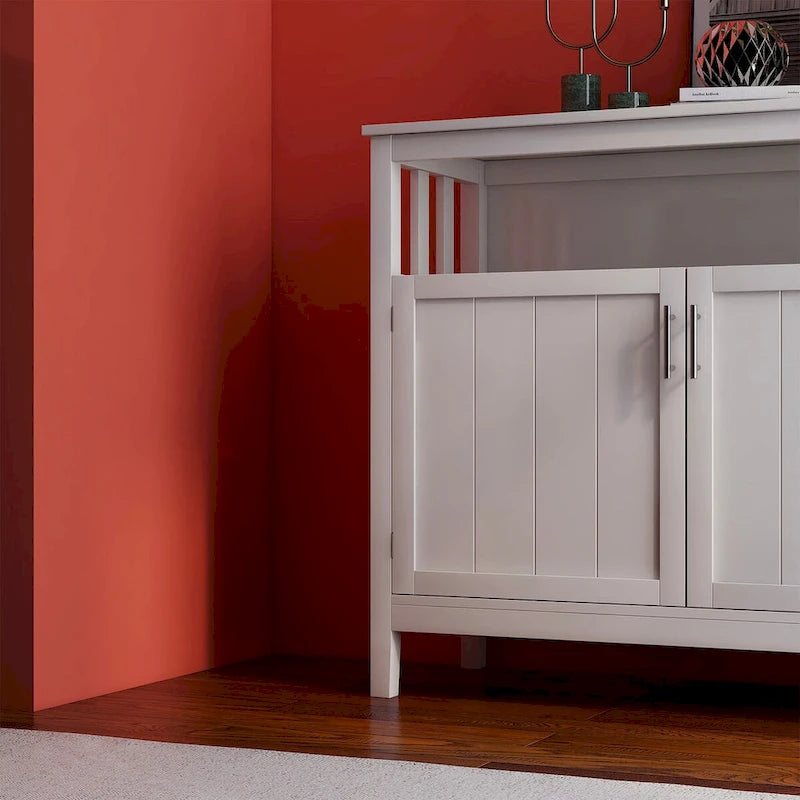 Buffet Cabinet with 2 Adjustable Shelves