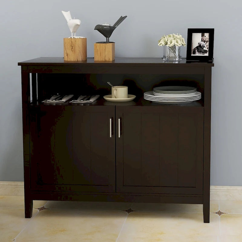 Buffet Cabinet with 2 Adjustable Shelves