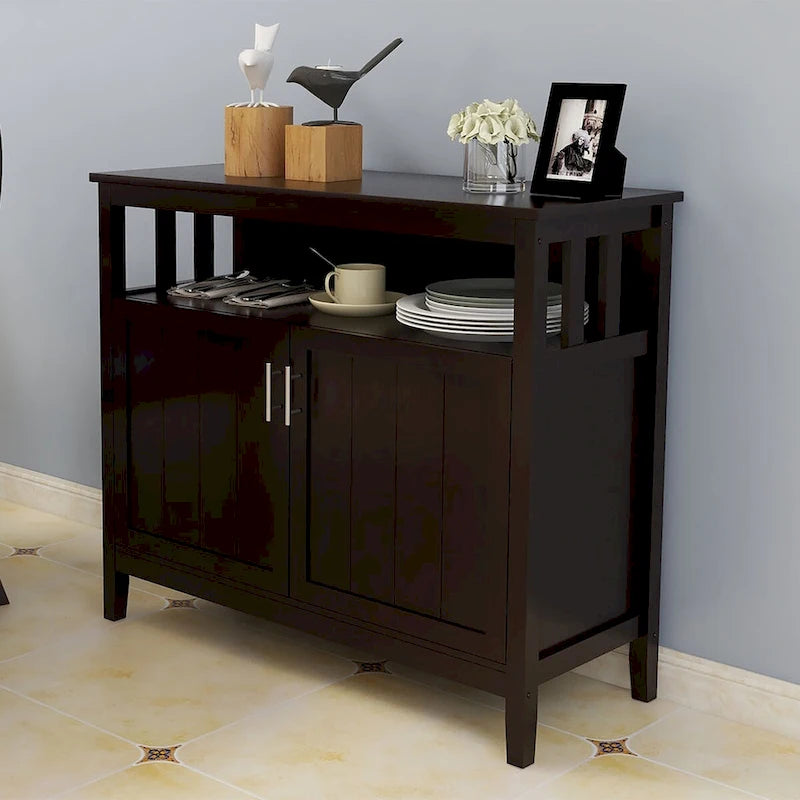 Buffet Cabinet with 2 Adjustable Shelves