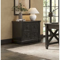 Wood Lateral File Cabinet with Storage Drawer, Fully Assembled, Dark Brown