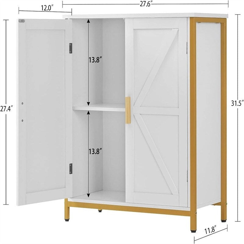 Buffet Cabinet - 11.8D x 27.6W x 31.5H