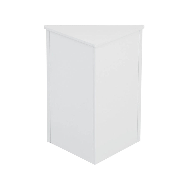 Triangle Corner Storage Cabinet with Adjustable Shelves - 17.2" x 17.2" x 31.5"