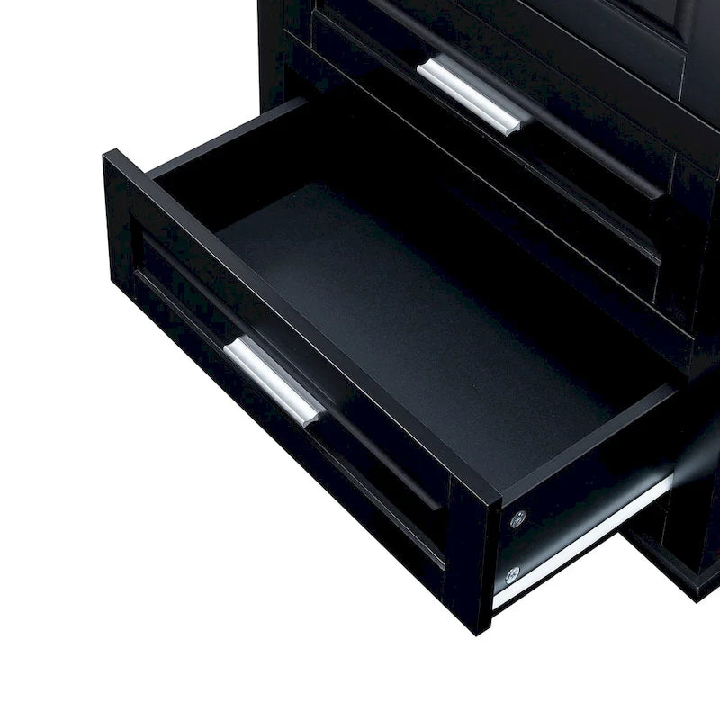 Tall Storage Cabinet with 3 Drawers