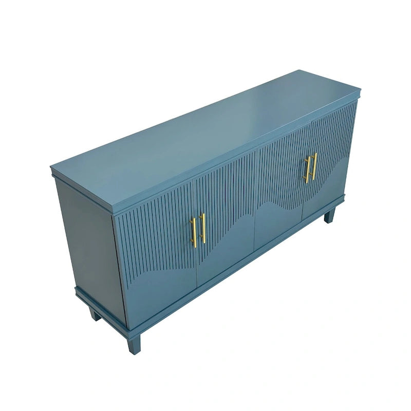 Large 4-Door Storage Cabinet