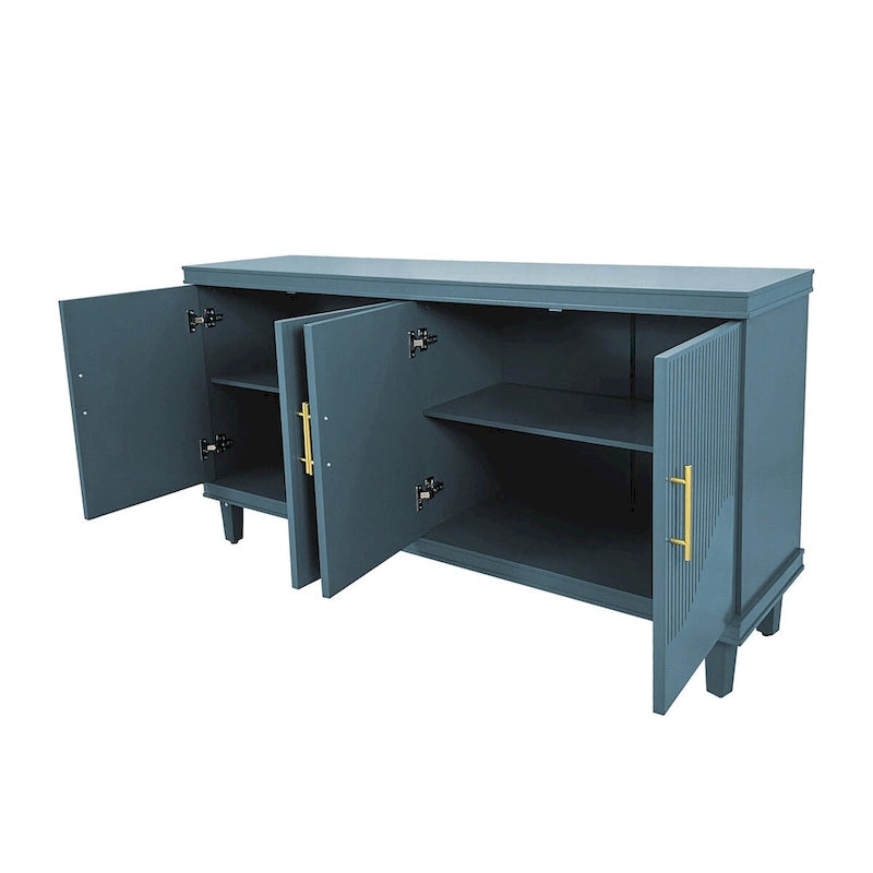 Large 4-Door Storage Cabinet