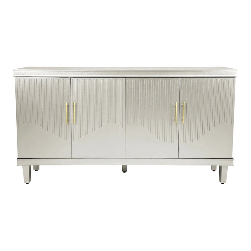 Large 4-Door Storage Cabinet