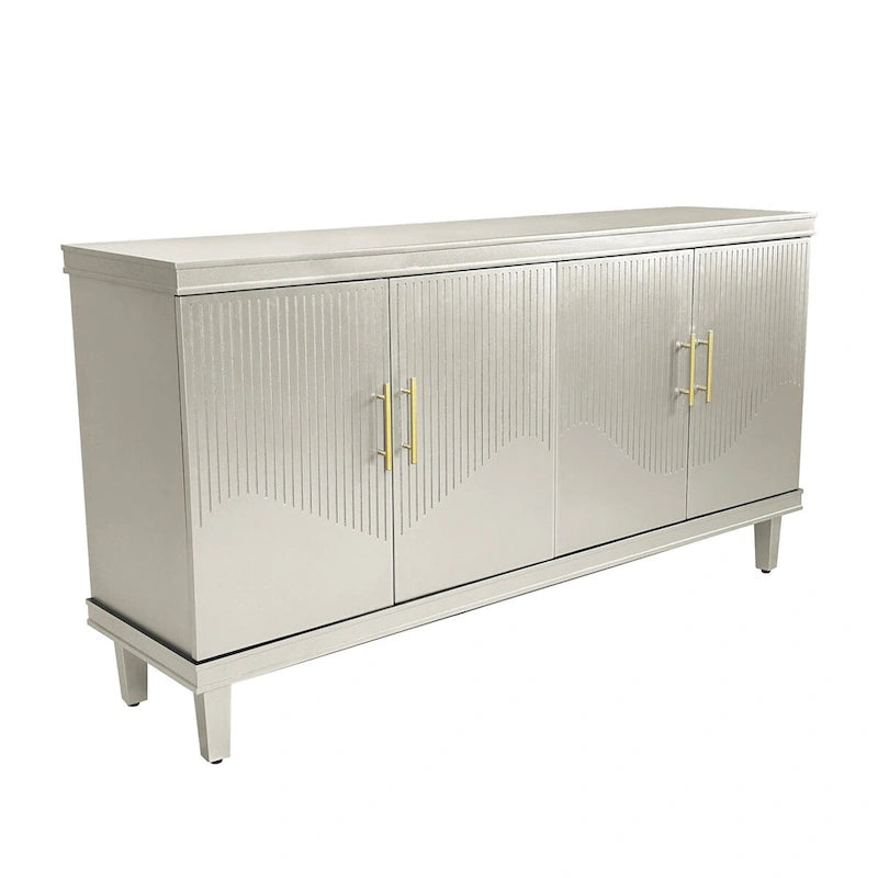 Large 4-Door Storage Cabinet